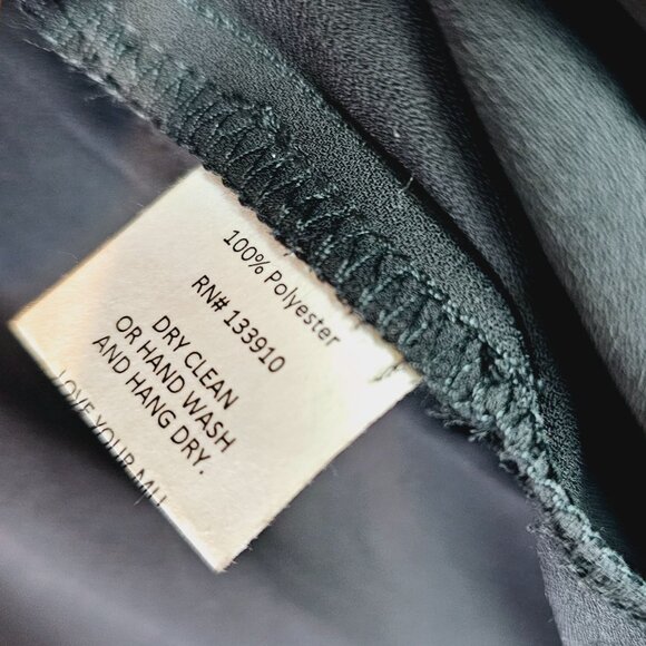 Show Me Your Mumu RARE ALL BLACK Get Twisted Front Knot Dress, NWOT, Sz 12 - Picture 7 of 7